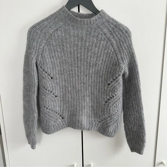 Sézane Gray Dwee Jumper Sweater - Picture 3 of 7